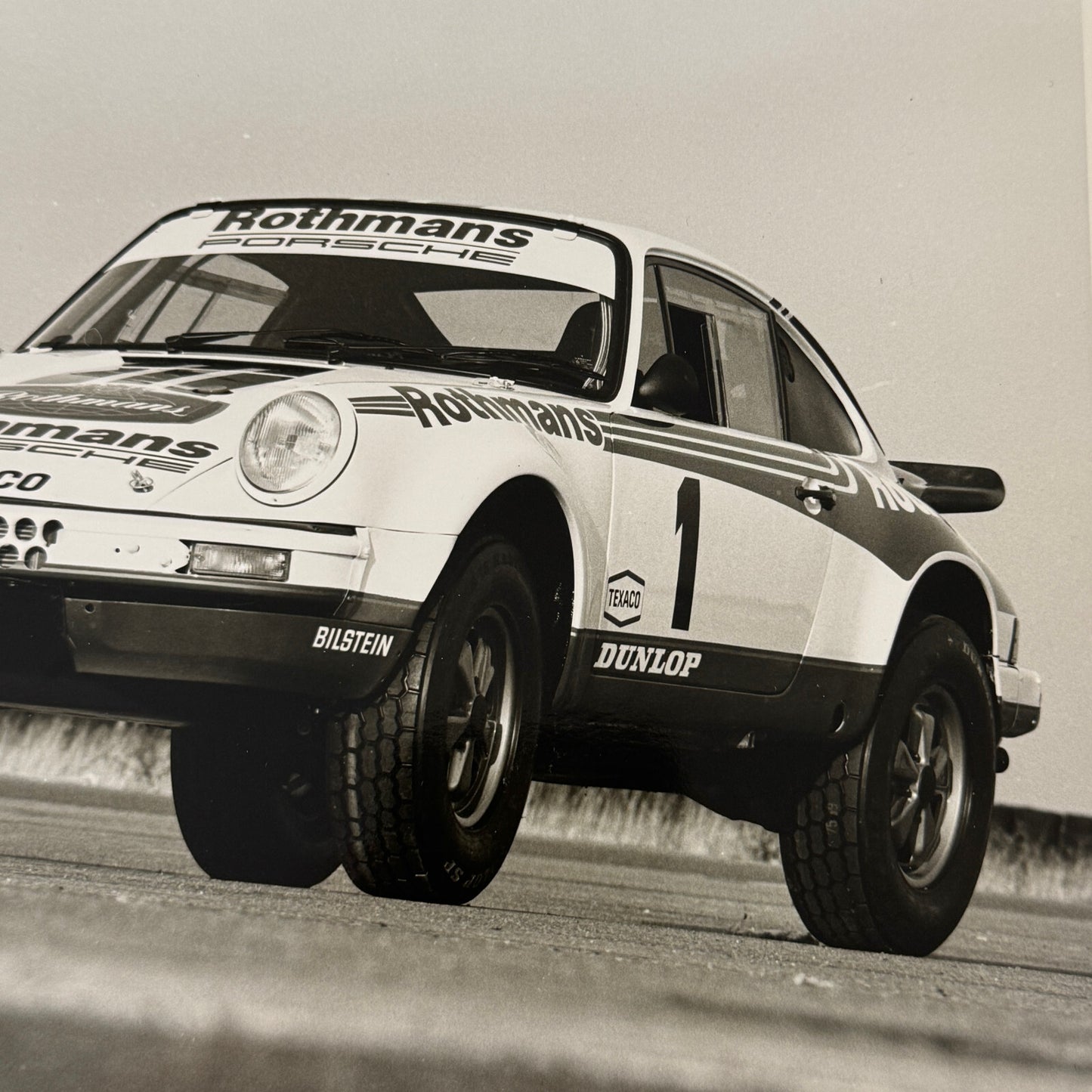 Rothmans Racing Porsche 911 Rally Safari Car Photo Photograph Print Vintage