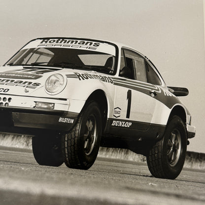 Rothmans Racing Porsche 911 Rally Safari Car Photo Photograph Print Vintage