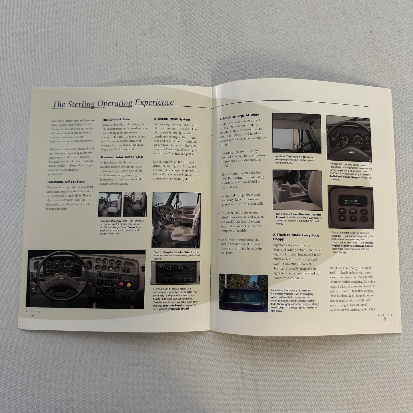 Sterline Truck A-Line A Line Sales Brochure Catalog