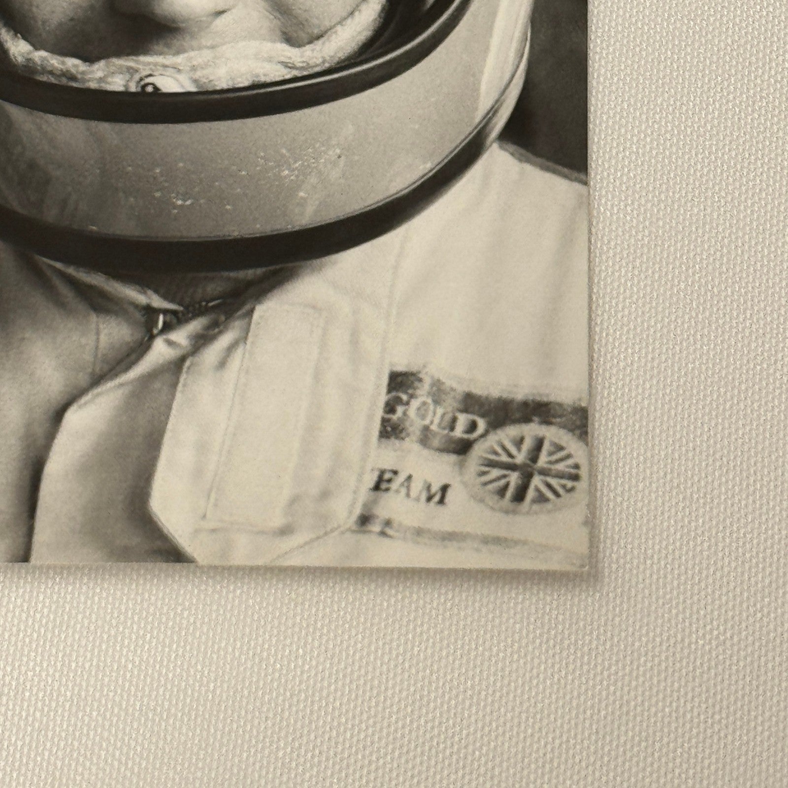 Vintage Racing Photo 1971 Austrian Grand Prix Emerson Fittipaldi Reine Wisell