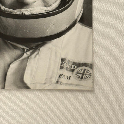 Vintage Racing Photo 1971 Austrian Grand Prix Emerson Fittipaldi Reine Wisell