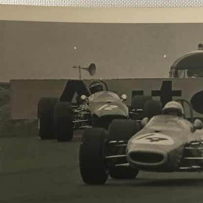 Vintage Racing Car Photo Photograph Print Motorsport Race