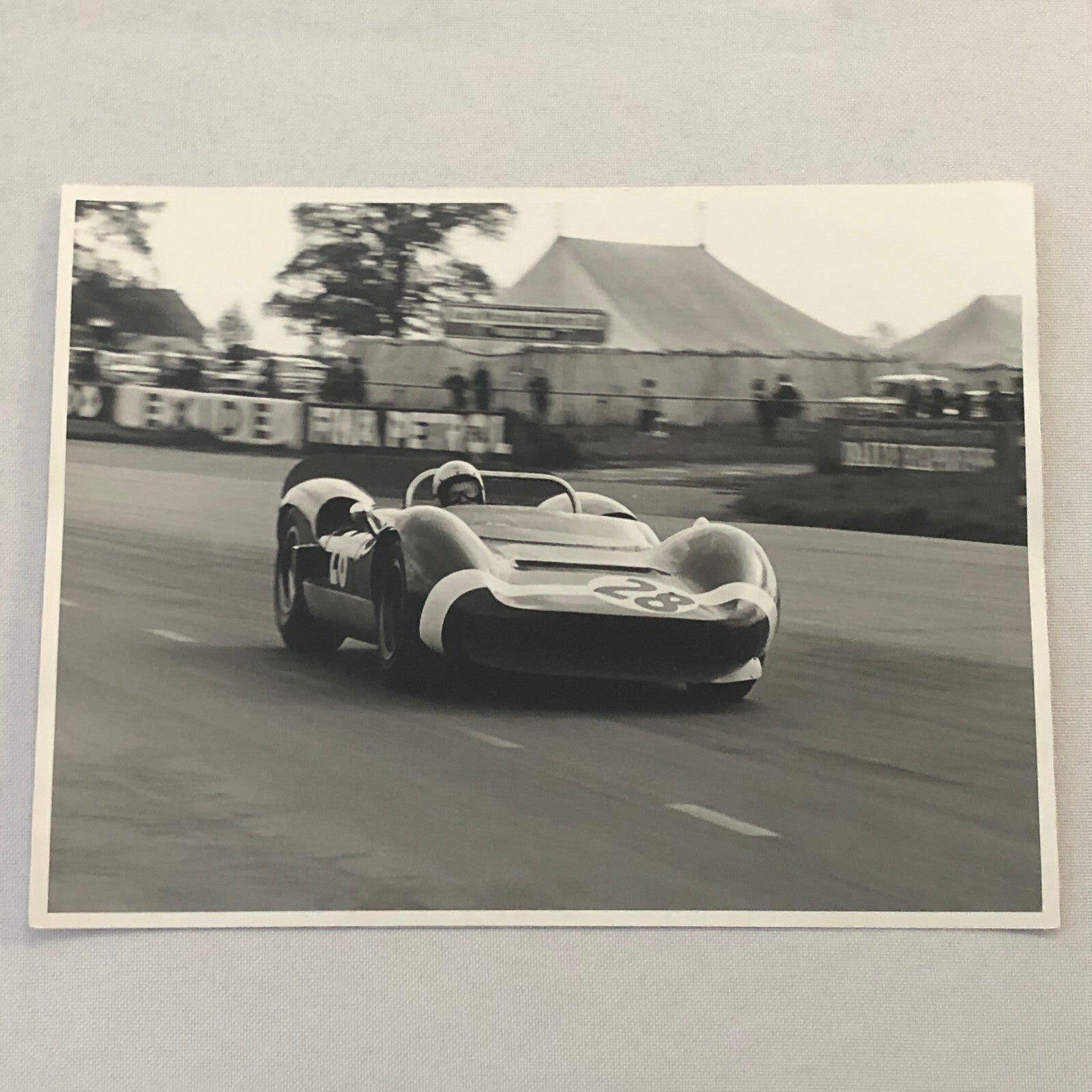 Vintage Racing Car Photo Photograph Print Bruce McLaren M1B