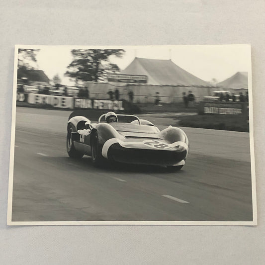 Vintage Racing Car Photo Photograph Print Bruce McLaren M1B