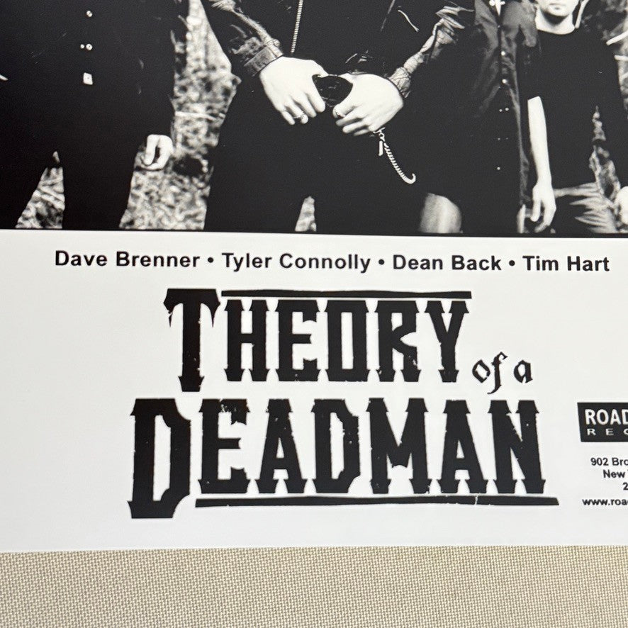 Theory of a DeadMan Publicity Press Photo Photograph Dean Back Tim Hart