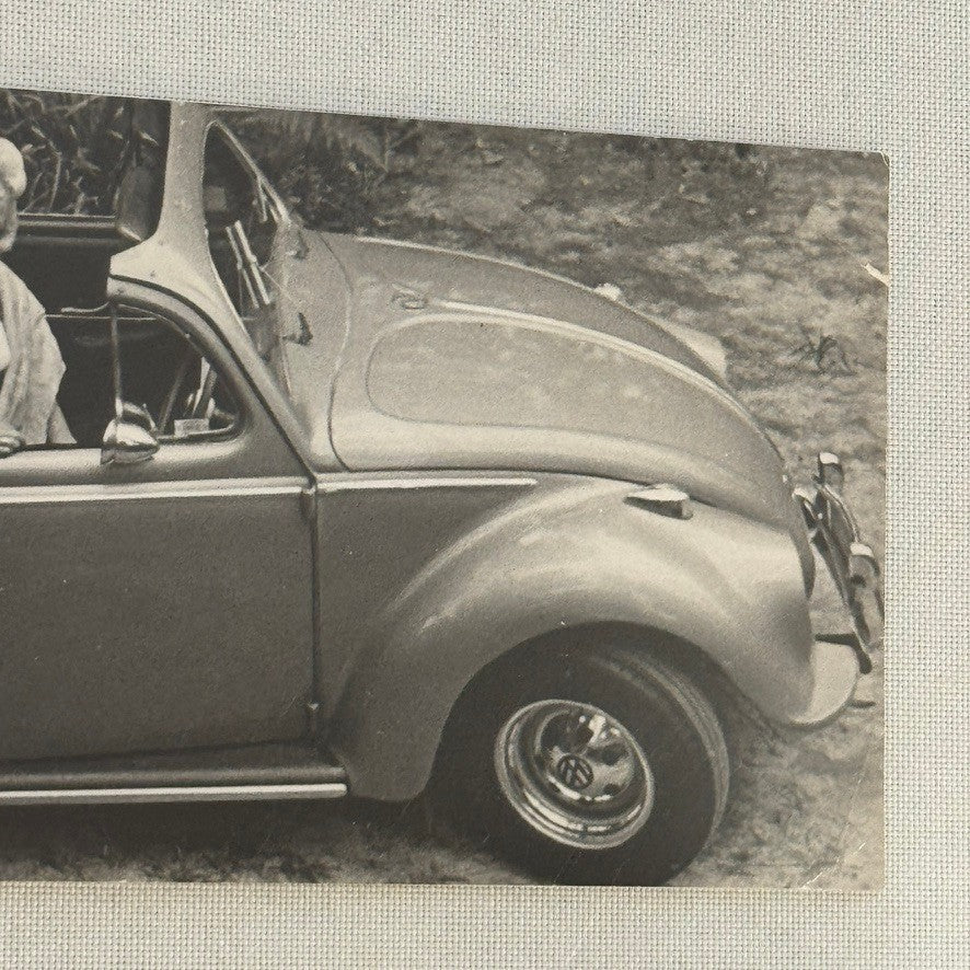 Vintage Custom Volkswagen Beetle Convertible Car Photo Photograph