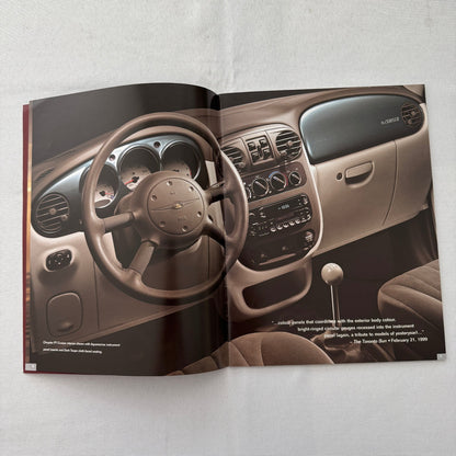 2001 Chrysler PT Cruiser Car Sales Brochure Catalog Advertising Canadian