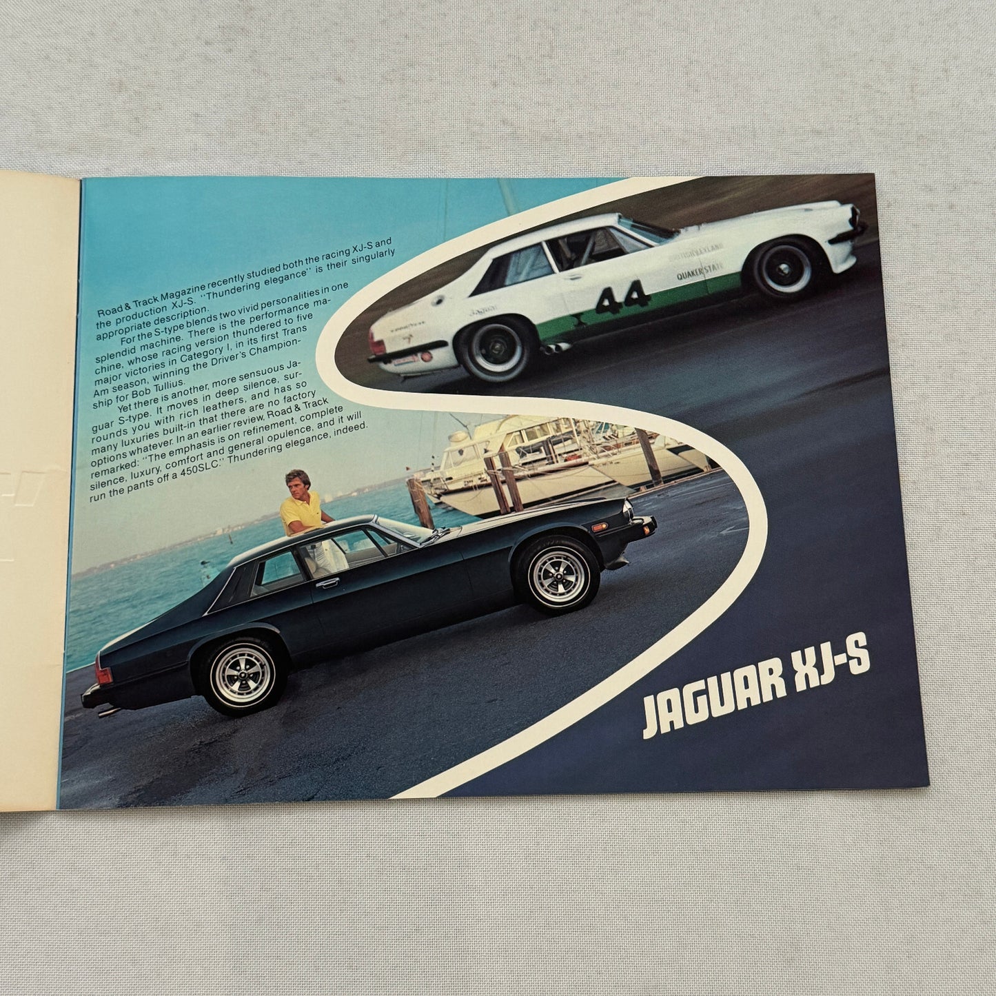 Jaguar XJ-S Car Sales Brochure Catalog Advertising XJS XJ S 1978