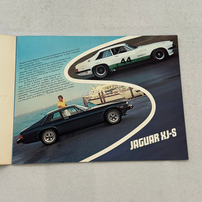 Jaguar XJ-S Car Sales Brochure Catalog Advertising XJS XJ S 1978