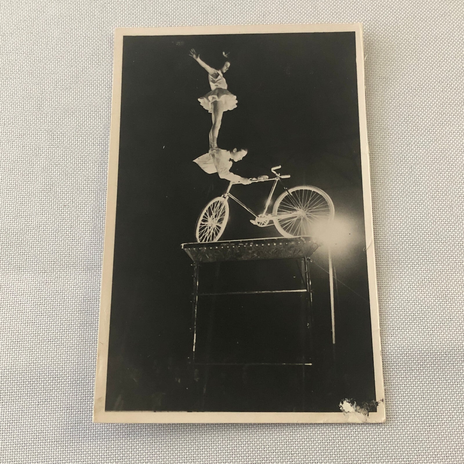 Circus Performer with Bicycle Balancing Act Postcard Post Card Lot of 6x