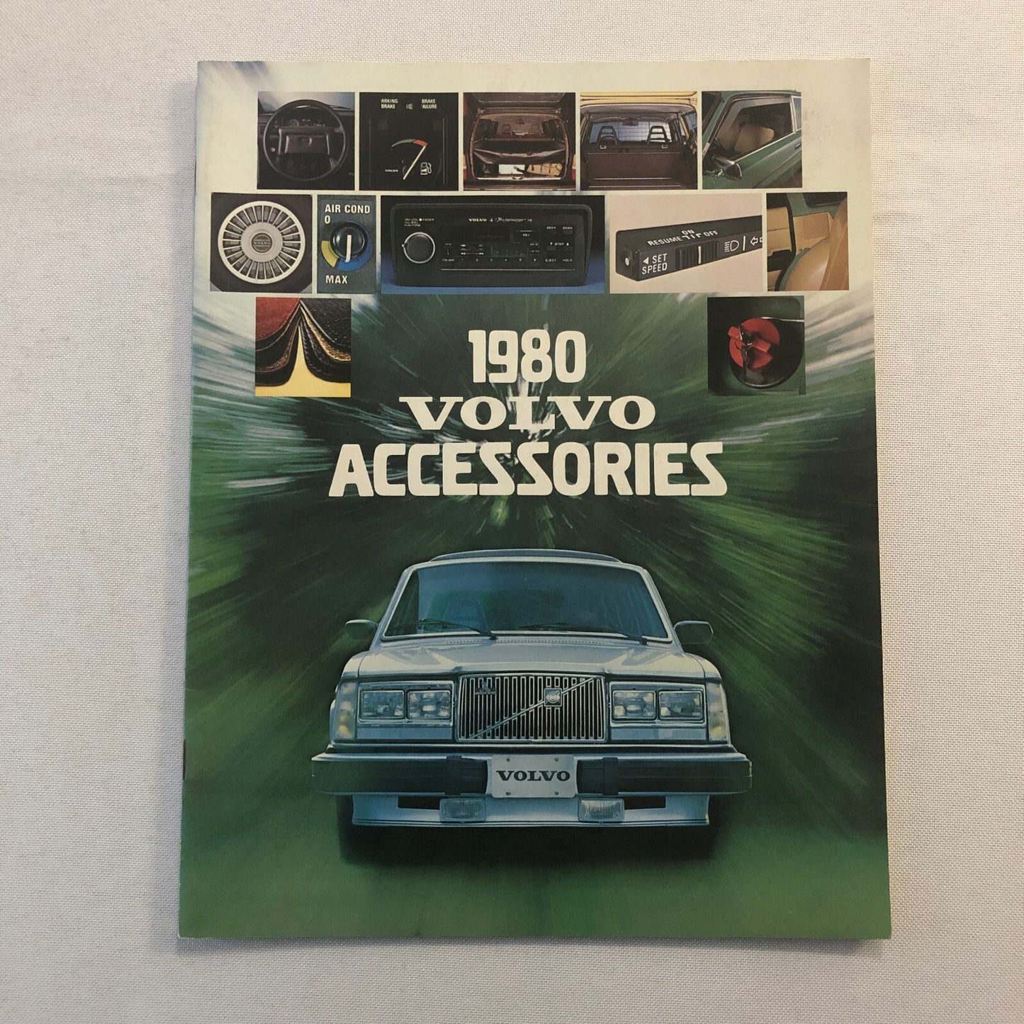 1980 Volvo Accessories Sales Brochure Catalog GT Sport Audio Lifestyle +
