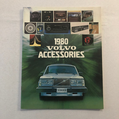 1980 Volvo Accessories Sales Brochure Catalog GT Sport Audio Lifestyle +