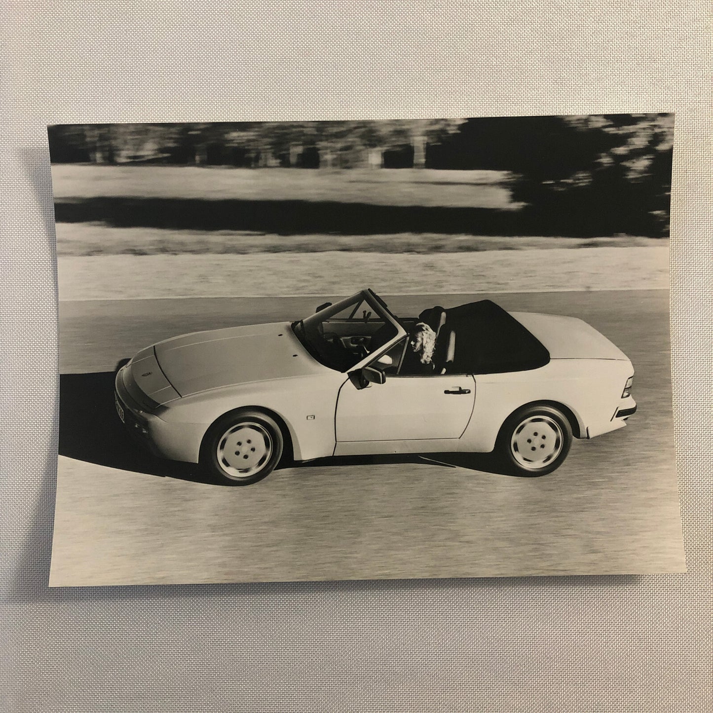 1989 Porsche 944 S2 Cabriolet Factory Press Photo Photograph Werkfoto