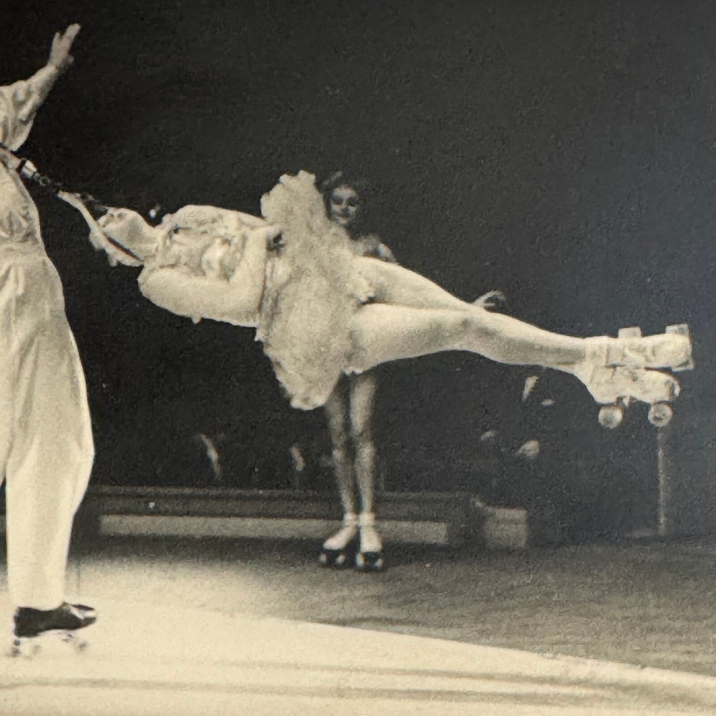 Circus Rollerskating Roller Skate Circus Act Photo Photograph Grock