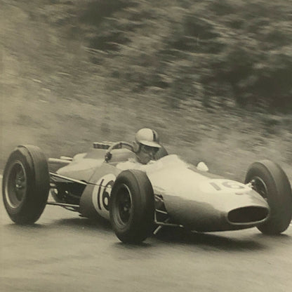 Vintage Racing Car Press Photo Photograph Print 