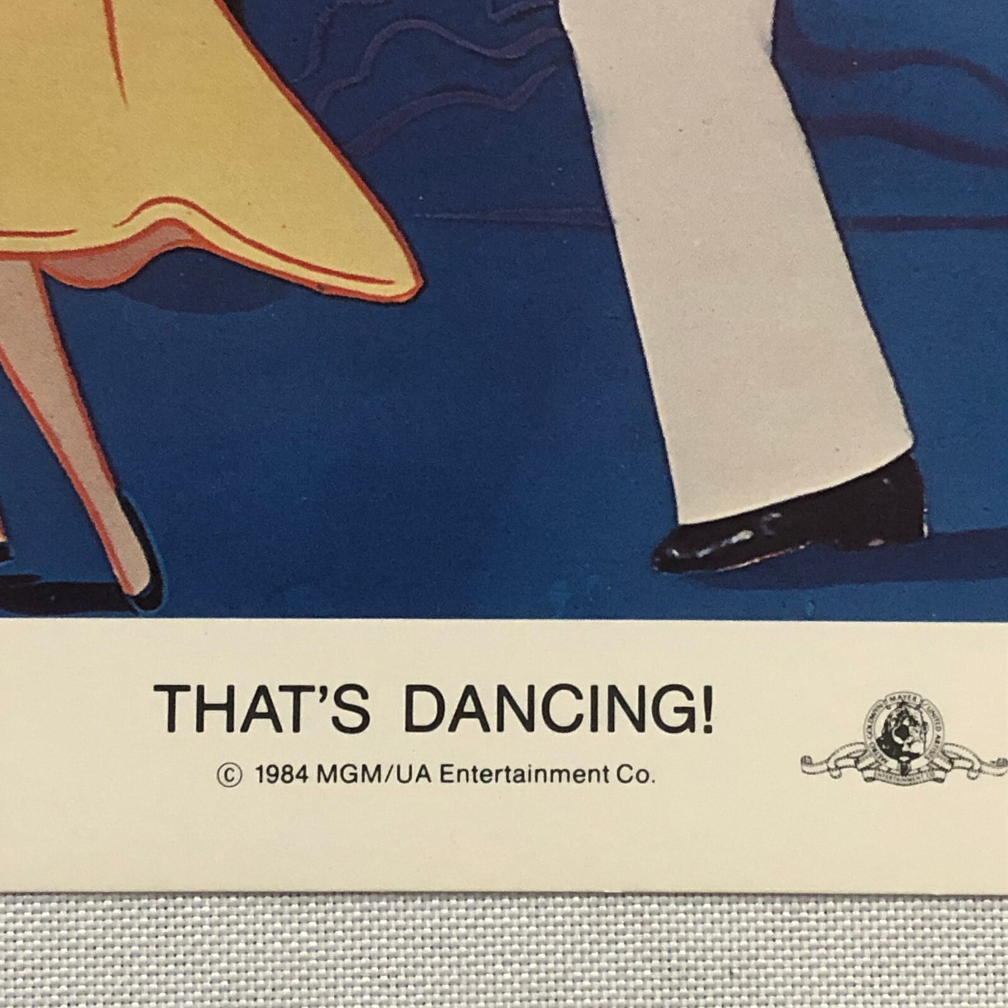That's Dancing Movie Film Cartoon Lobby Card Mini Poster 1984