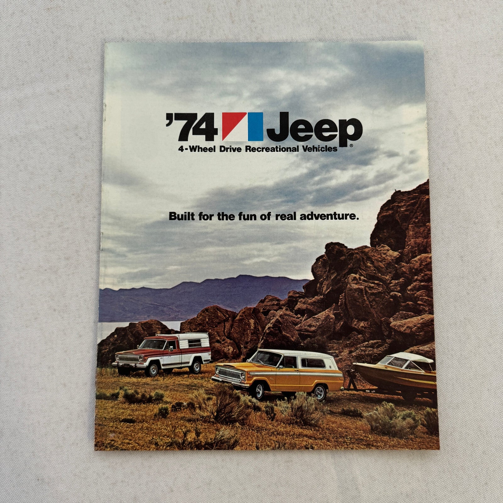 1974 Jeep Recreational Vehicle Brochure Catalog CJ-5 Pickup Wagoneer Cherokee