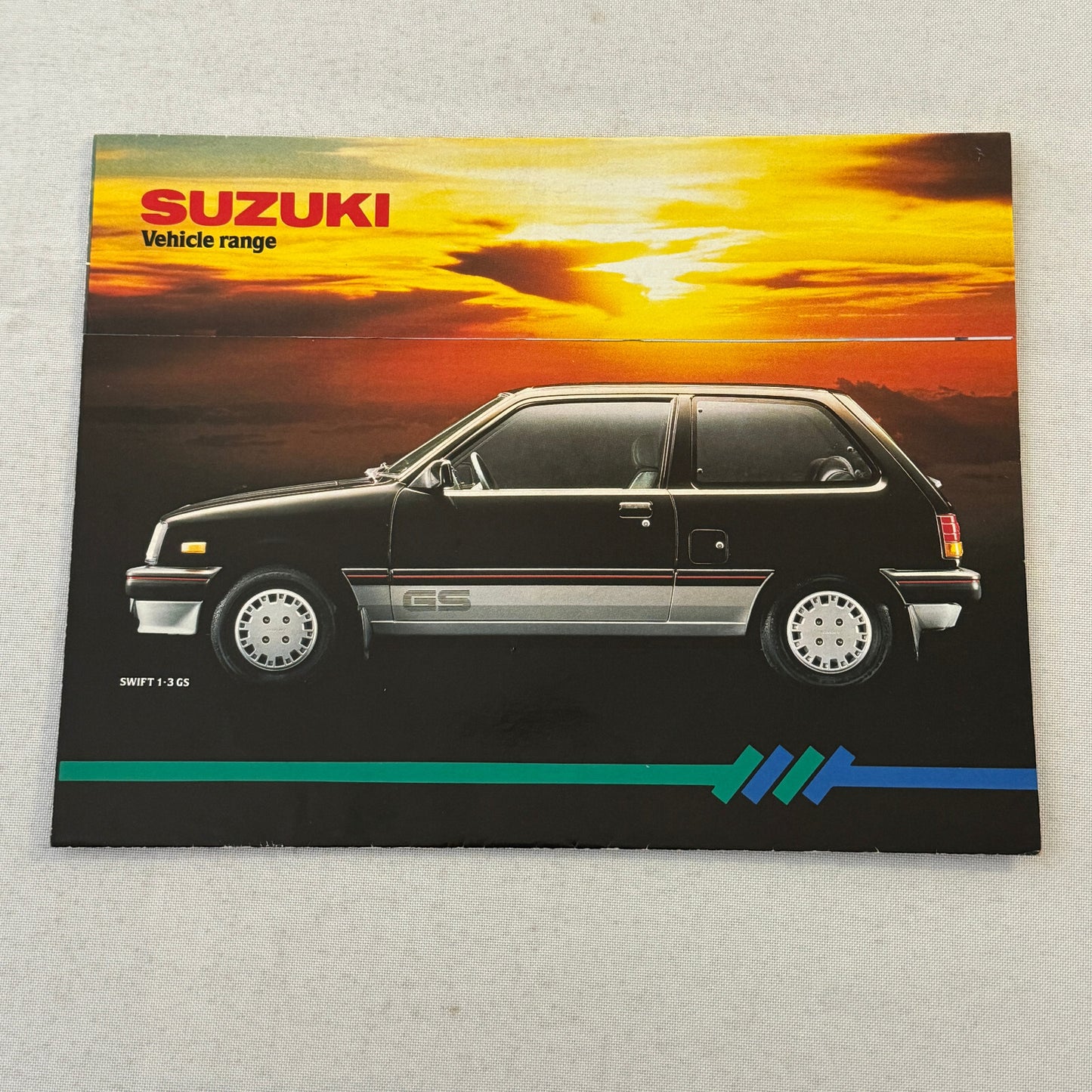 Suzuki Car Sales Brochure Catalog Swift ST90 Alto FX SJ410 1984 1985