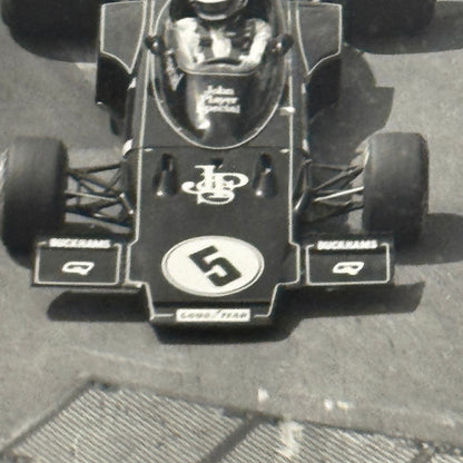 Vintage Racing Photo Lotus Ford 1975 Monaco Grand Prix Race F1 Ronnie Peterson