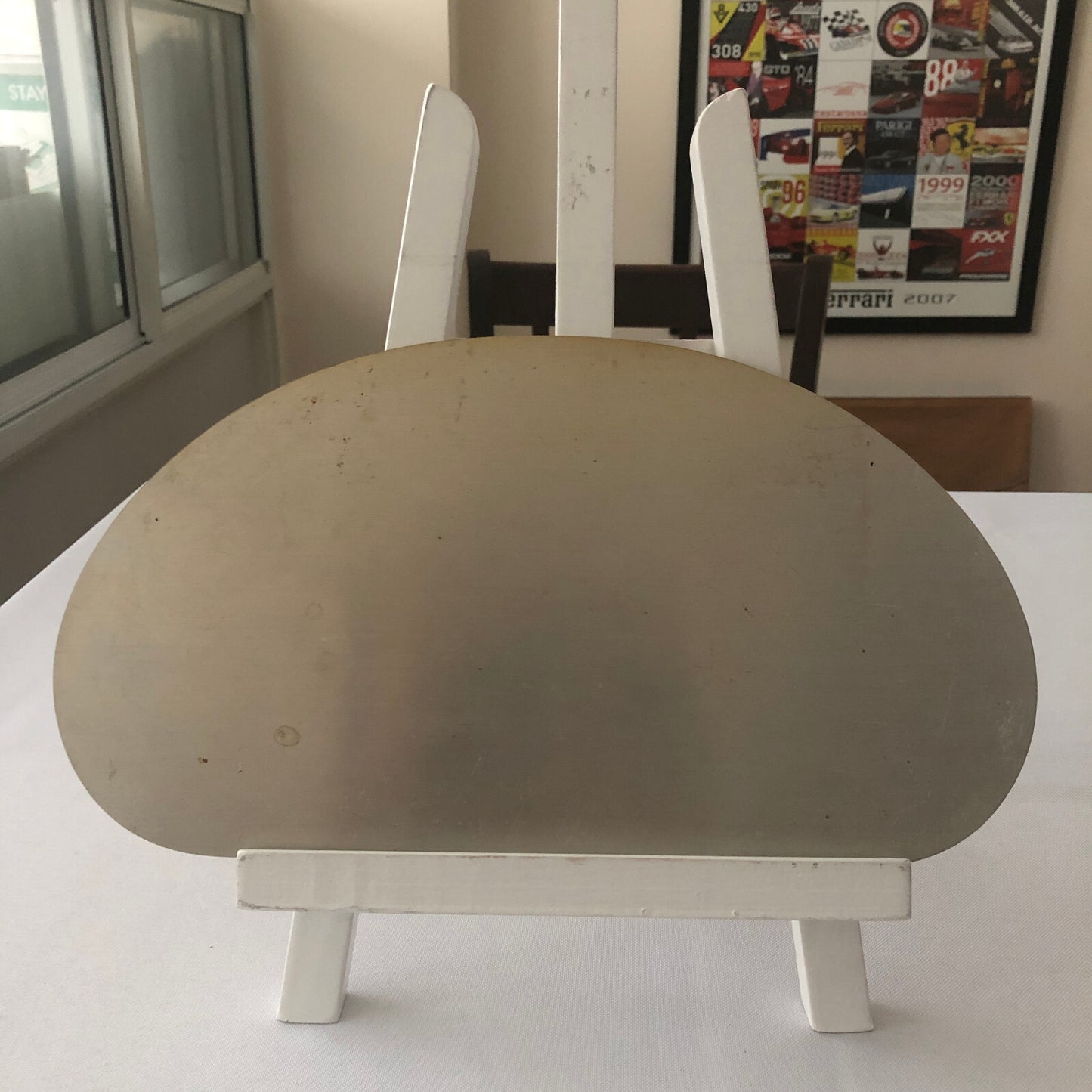 1967 RAC Zuid Brabant Grensrit Car Rally Rallye Participant Plate w/ Martini Ad