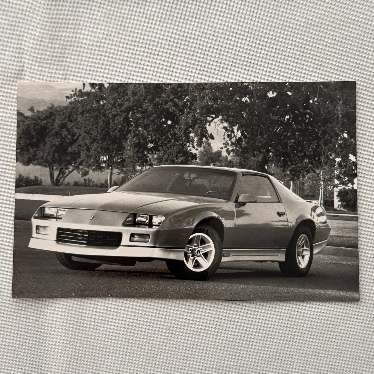 1988 Chevrolet CamaroFactory Press Photo Photograph Vintage