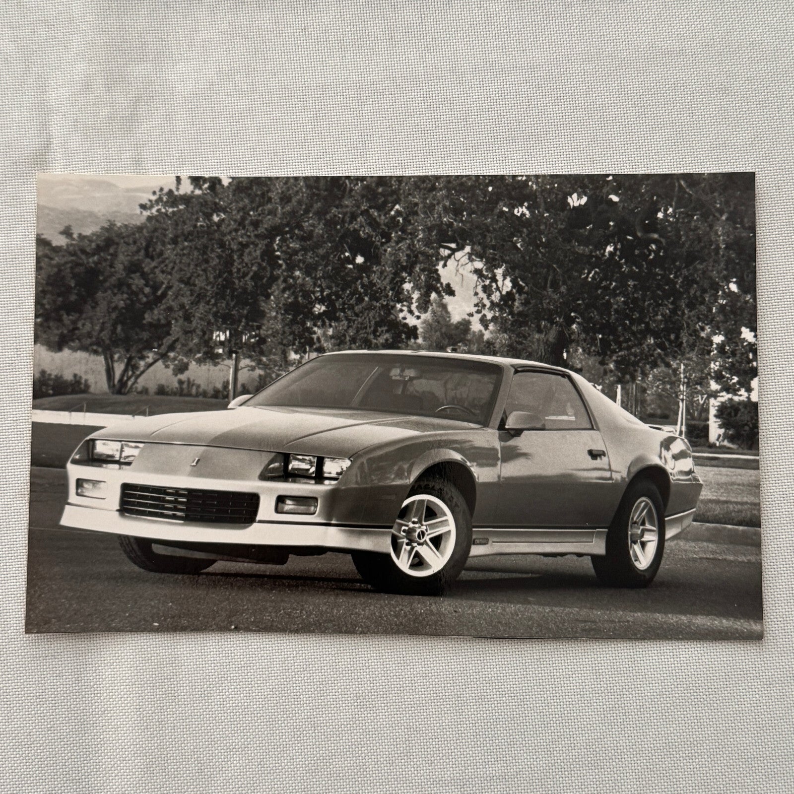 1988 Chevrolet CamaroFactory Press Photo Photograph Vintage