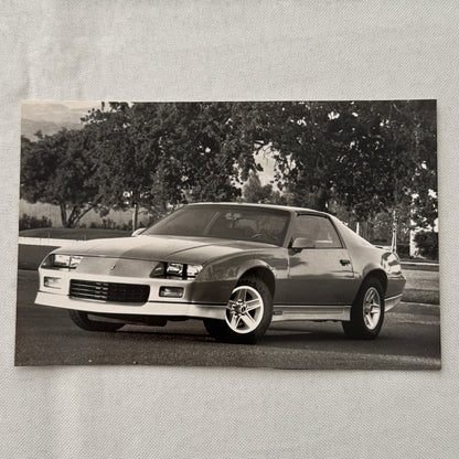 1988 Chevrolet CamaroFactory Press Photo Photograph Vintage