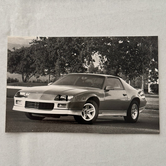 1988 Chevrolet CamaroFactory Press Photo Photograph Vintage