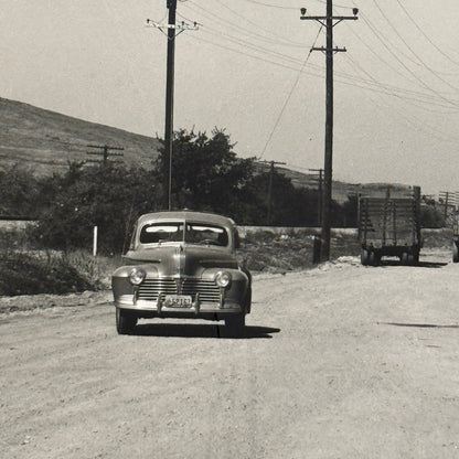 California Highway Inspection Station Vintage Photo Photograph