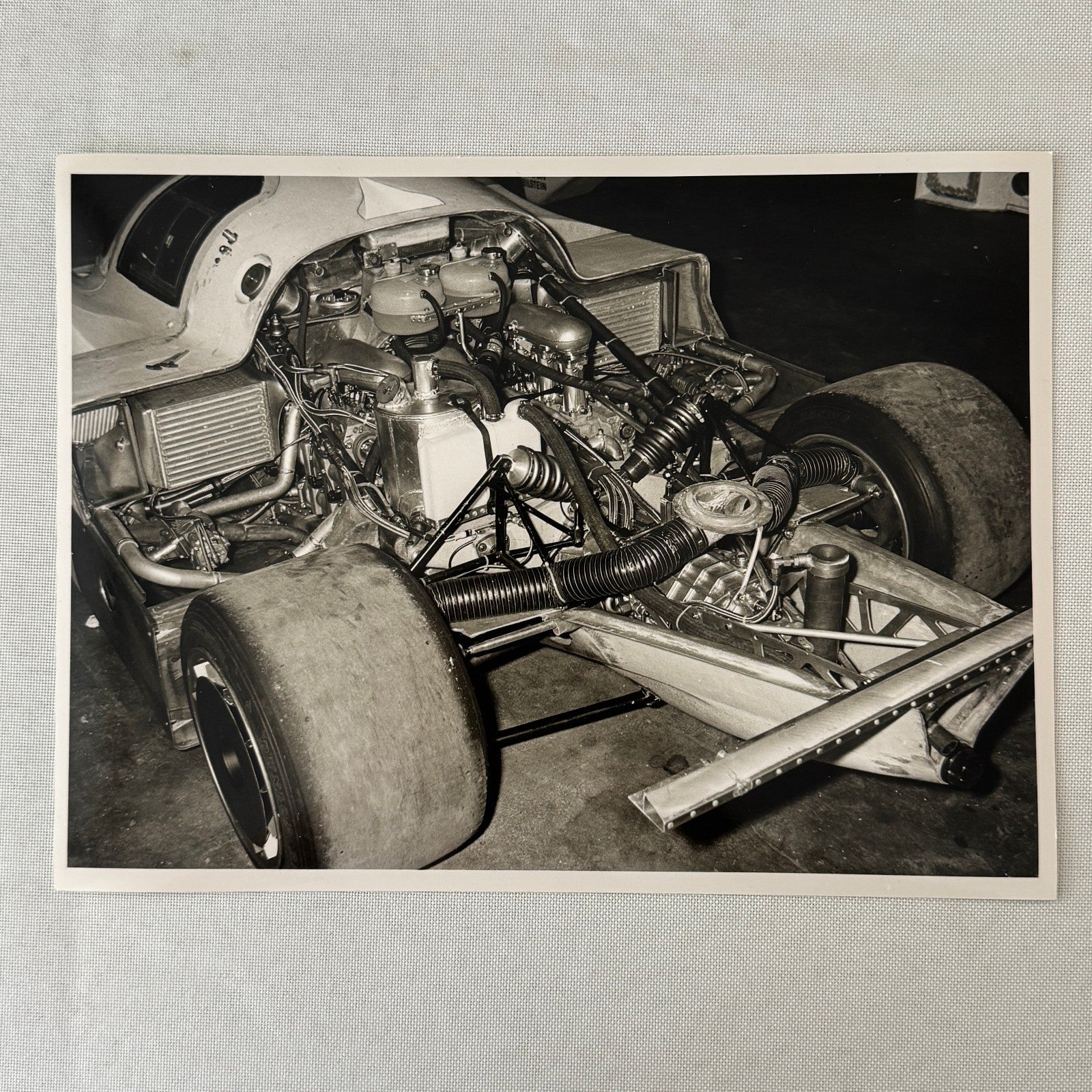 Porsche 956 Racing Car Photo Photograph Print Lot 8x Vintage