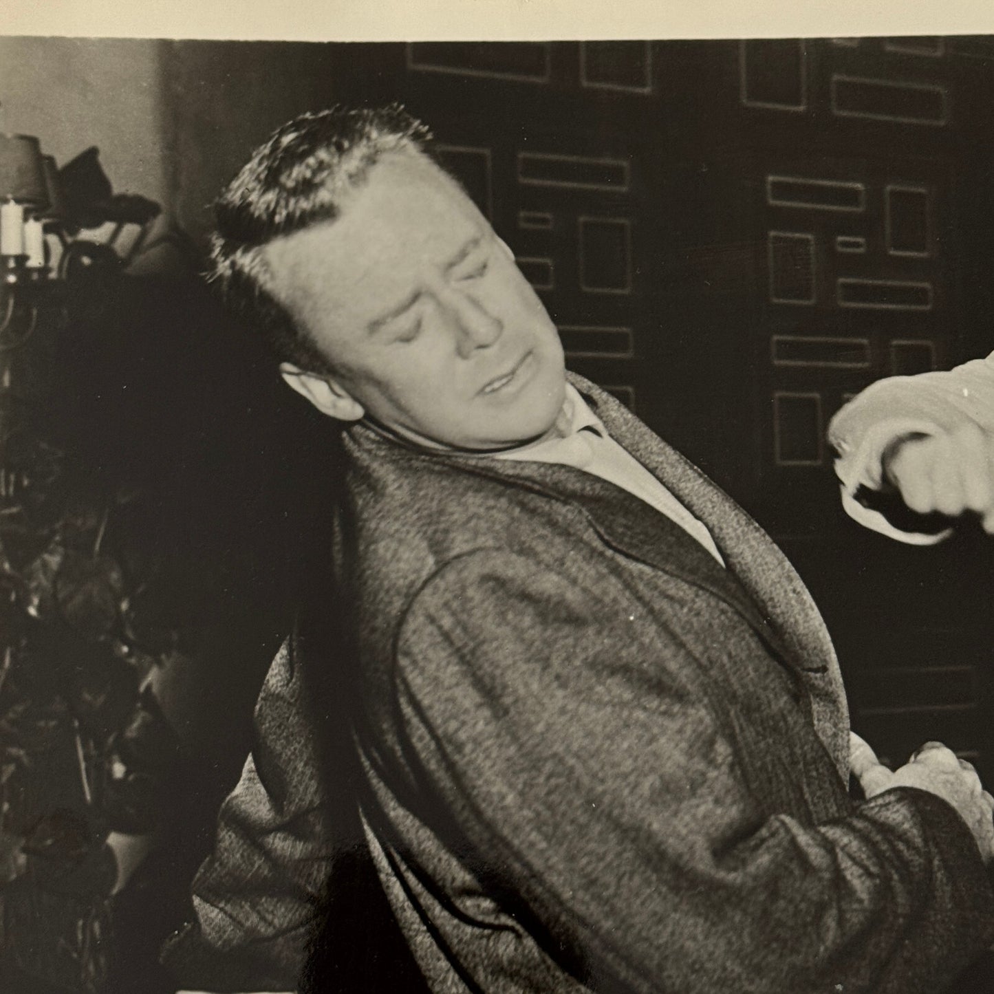 Vintage Movie Still Photo Photograph Fight Scene The Bottom of the Bottle