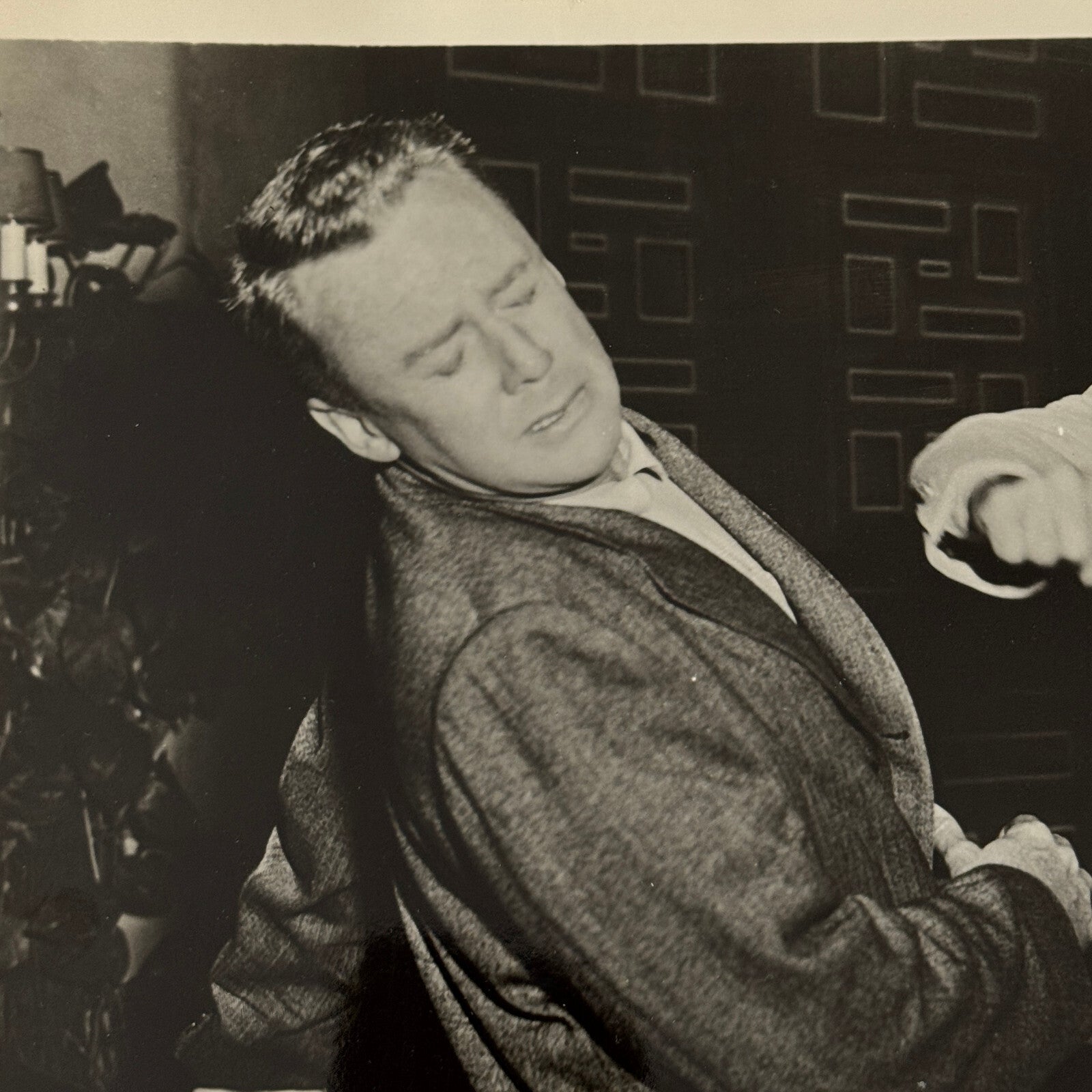 Vintage Movie Still Photo Photograph Fight Scene The Bottom of the Bottle