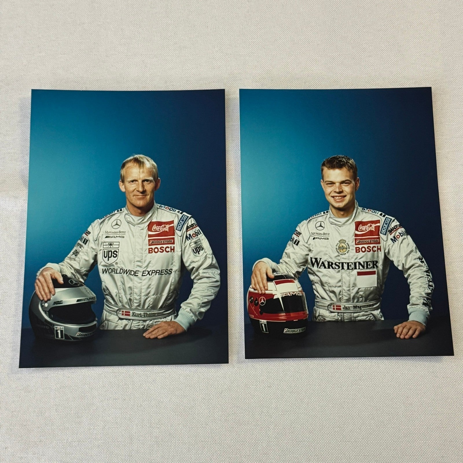 1996 Mercedes ITC AMG Racing Press Kit Dario Franchitti Ellen Lohr Kurt Thiim