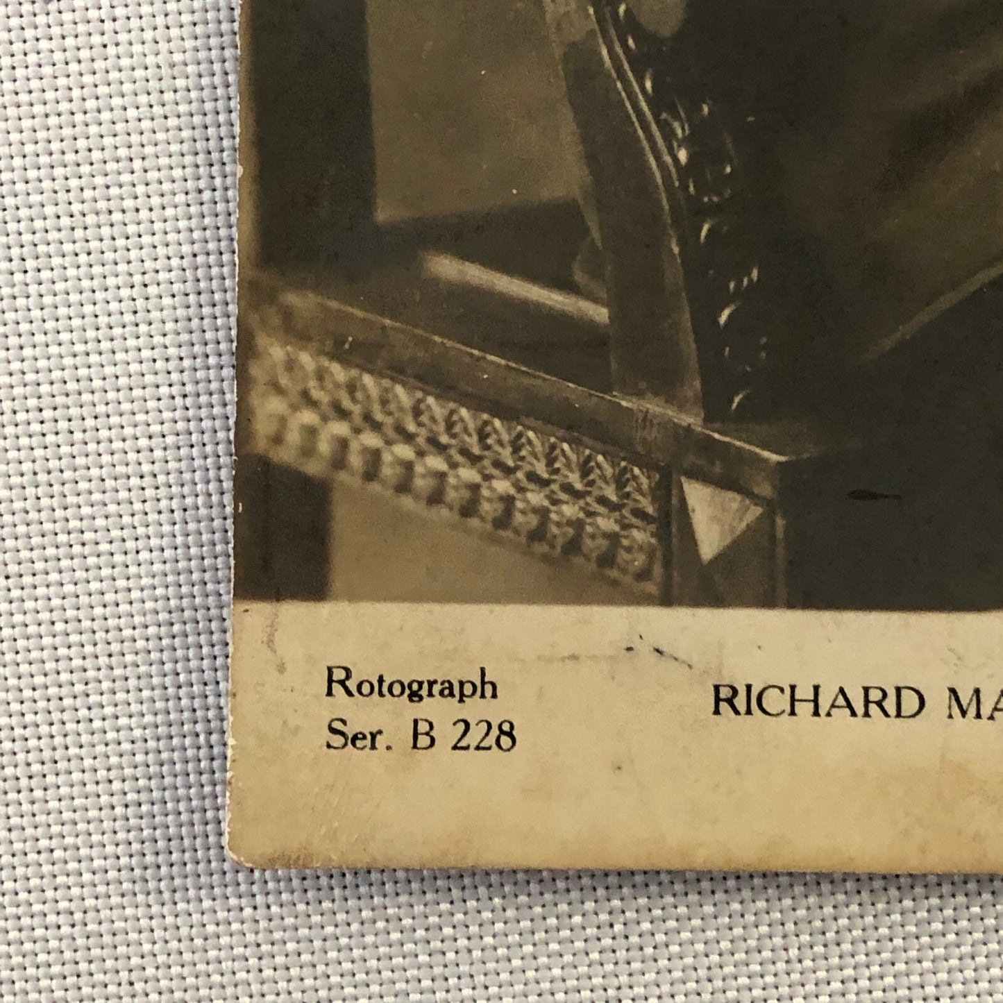 Vintage Antique Postcard Post Card Richard Mansfield 