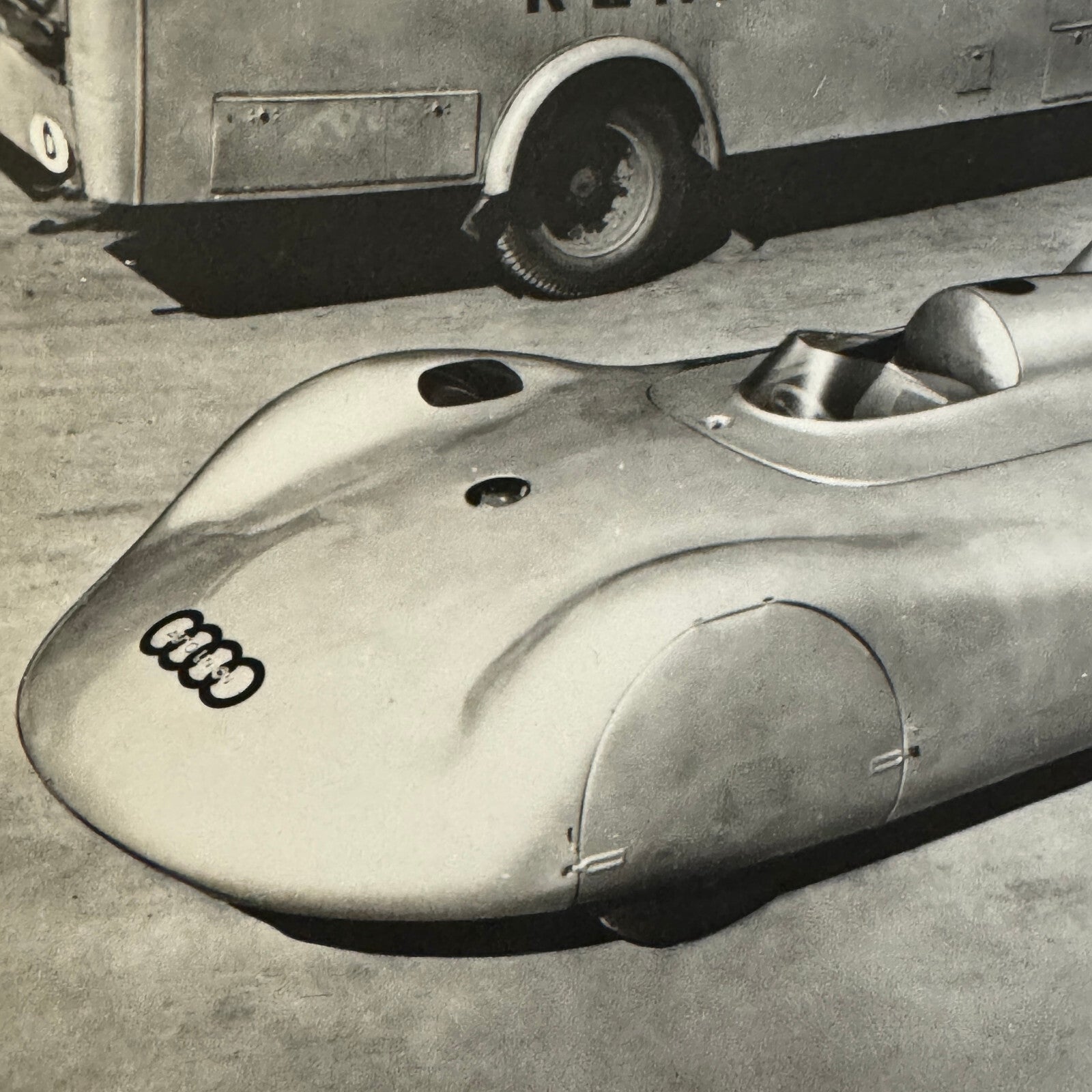 Auto Union Streamline Racing Car Photo Photograph Bernd Rosemeyer 1937 1938