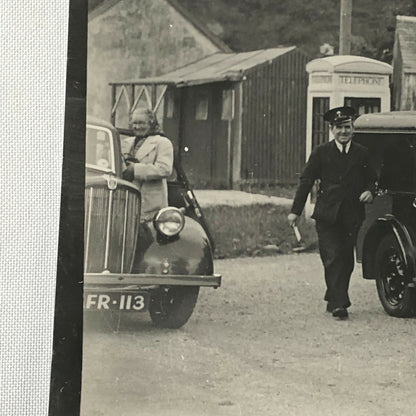 Vintage Early Mail Truck Mailman Post Office Photo Photograph Modern Era Print 