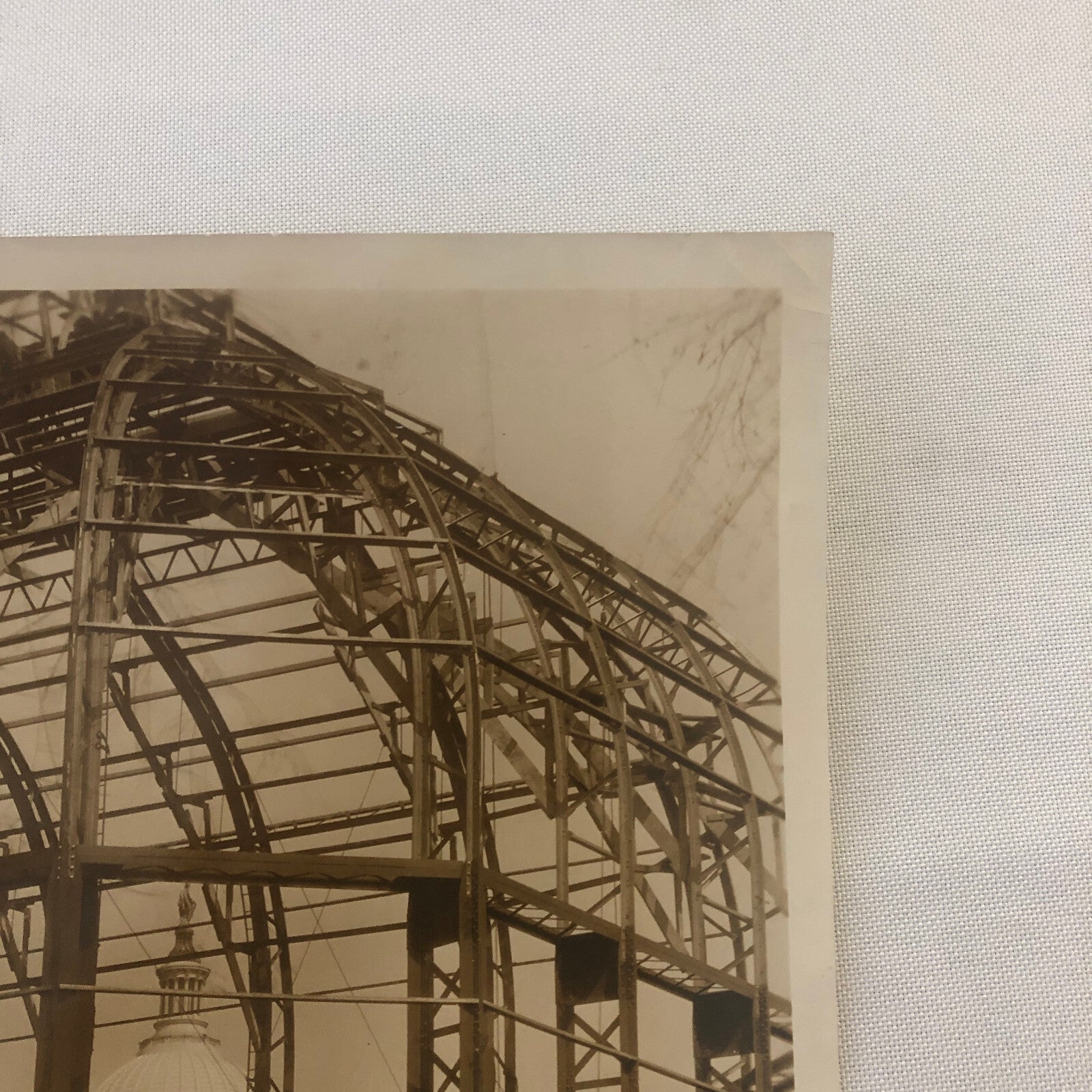 Press Photo Photograph Washington Capitol Building Construction Botanical Garden