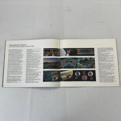 1981 Cadillac Car Sales Brochure Catalog Coupe DeVille Eldorado Seville Brougham