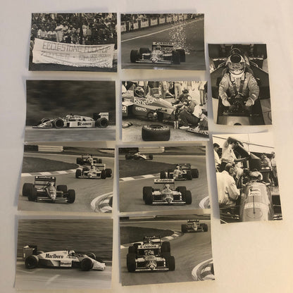 1987 Italian Grand Prix Formula One Racing Photo Lot 40+ Ayrton Senna Prost +