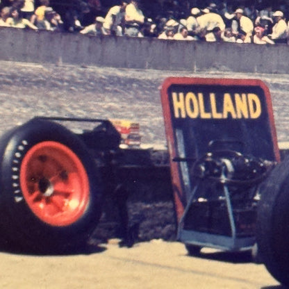 Indy Racing Photo Photograph Bill Holland 1950 Vintage Image Modern Print