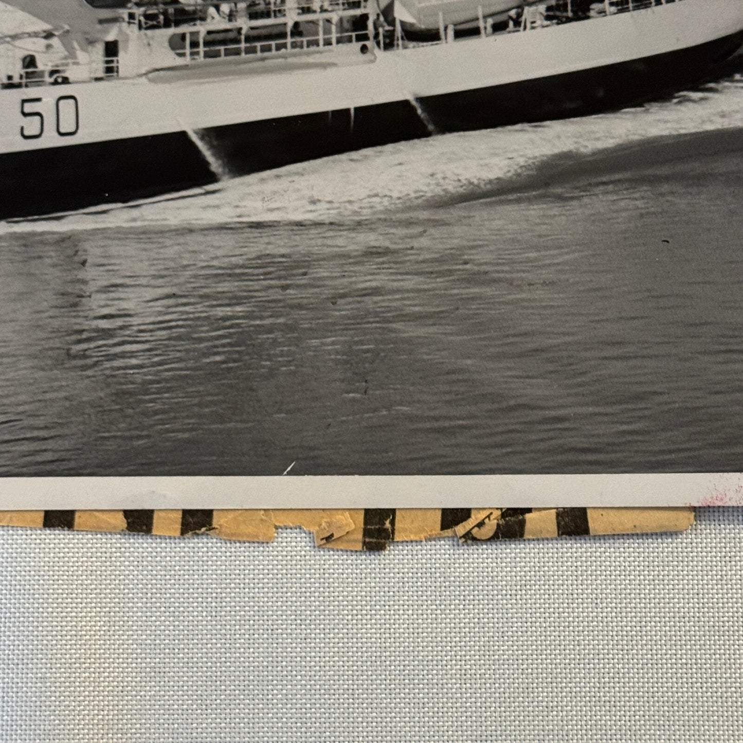Vintage Ship Boat Photo Photograph Print HMCS Labrador Ship