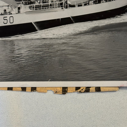 Vintage Ship Boat Photo Photograph Print HMCS Labrador Ship