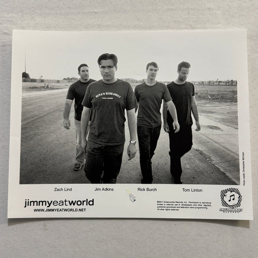 Jimmy Eat World Music Publicity Press Photo Photograph 2001