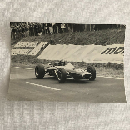 Vintage Grand Prix Racing Car Driver Photo Photograph Print 