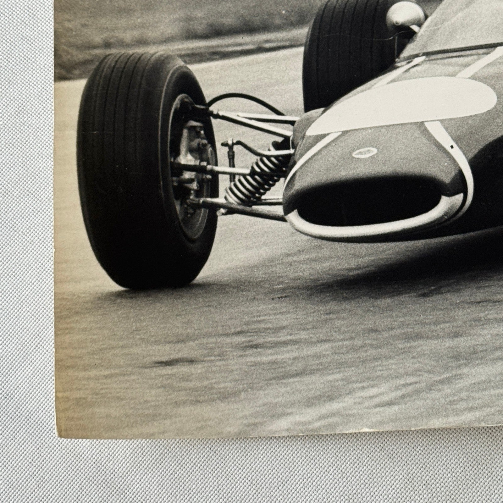 Juan Manuel Fangio Son Cacho Fangio Brands Hatch UK Press Photo Photograph