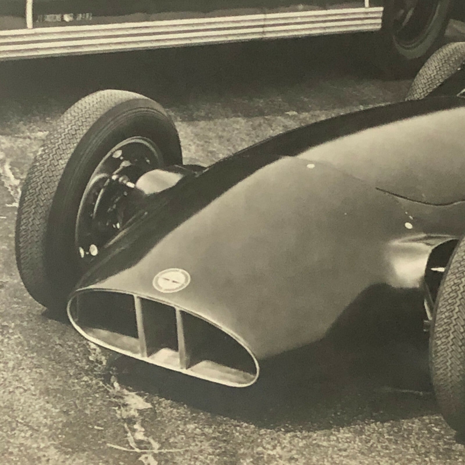 Vintage Racing Car Photograph Photo Print - BRM Car ? 