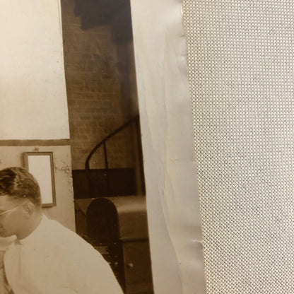 Press Photograph Photo Georgetown Unversity Dental School Testing Dentist 1933