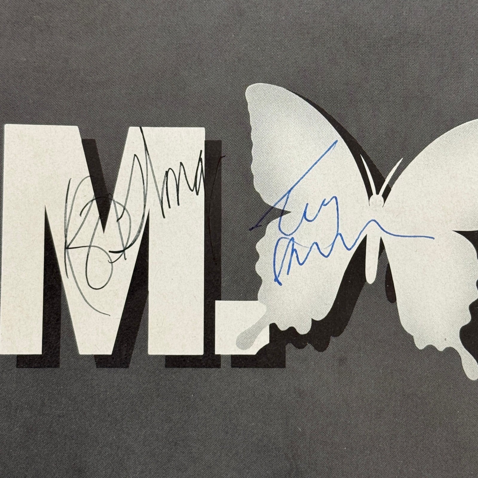 M Butterfly Cast Signed Theater Playbill Autographed Signature Tony Randall +
