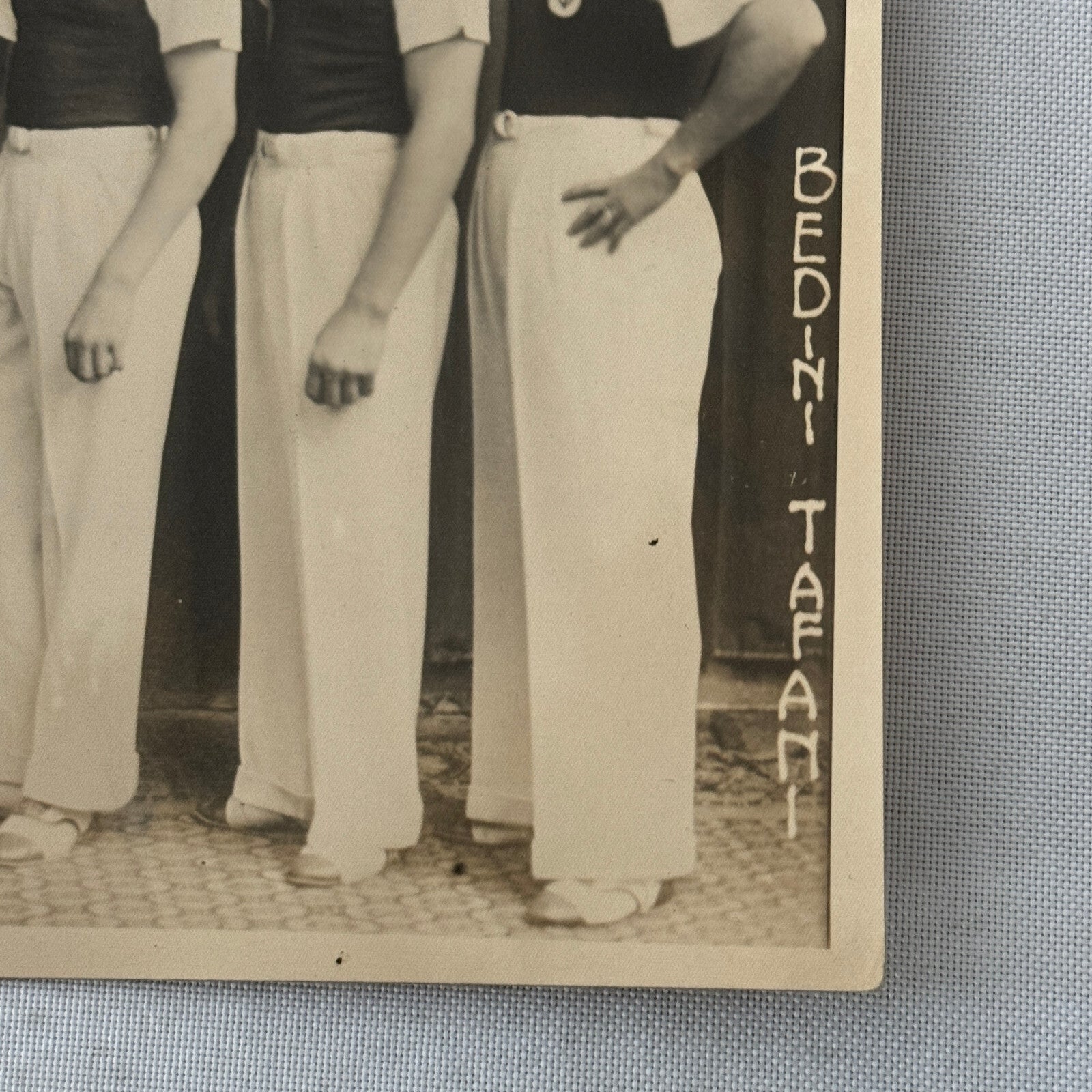 Vintage Circus Juggling Acrobat Act Bedini Tafani Photo Photograph