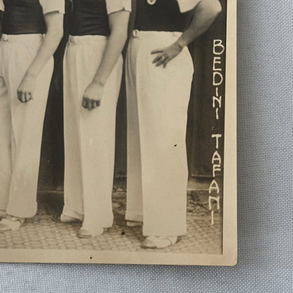 Vintage Circus Juggling Acrobat Act Bedini Tafani Photo Photograph